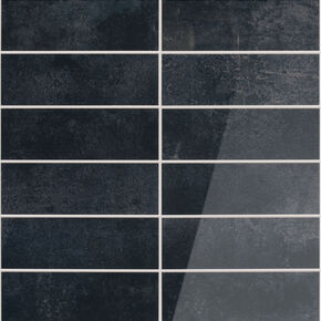 selbstklebende Wandfliese Premium Stacked Tiles anthracite small